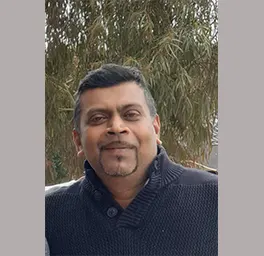 Sampath Kodagoda in a sweater
