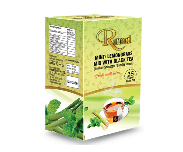 Mint Lemmon Grass Black Tea