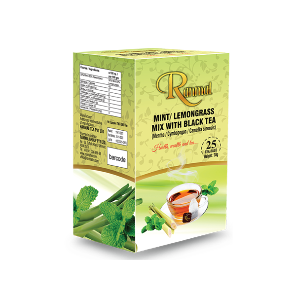 Mint Lemmon Grass Black Tea